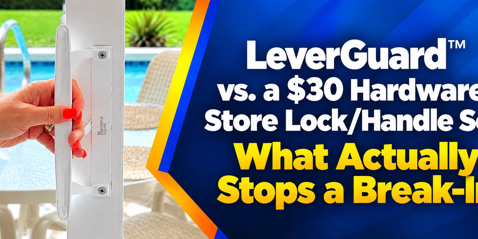 best sliding door security lock